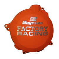 CLUTCH COVER KTM/HQV/HUS SX/TC125-150 01-15, EXC125-200 01-16, TE125 12-16 (R) ORANGE